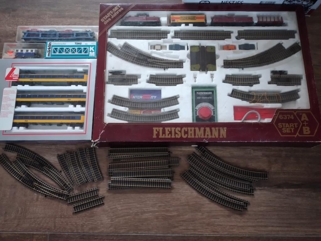 Trein set, Ophalen, Treinset, Gelijkstroom, Fleischmann