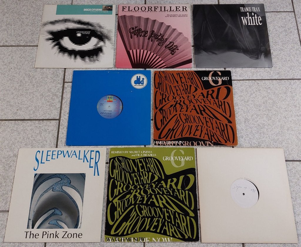 Partij 26 Maxisingles (House, Techno & Oldschool Jaren 90), Cd's en Dvd's, Vinyl | Dance en House, Gebruikt, House, Ophalen of Verzenden