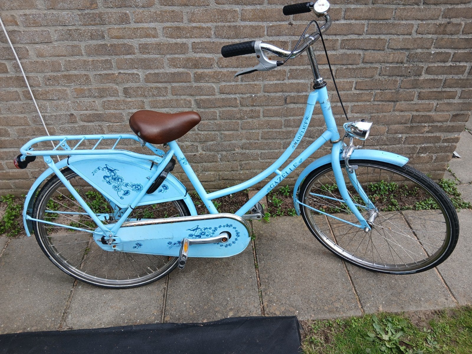 gazelle meisjes fiets 24 inch, Ophalen, Terugtraprem, Handrem, Gazelle