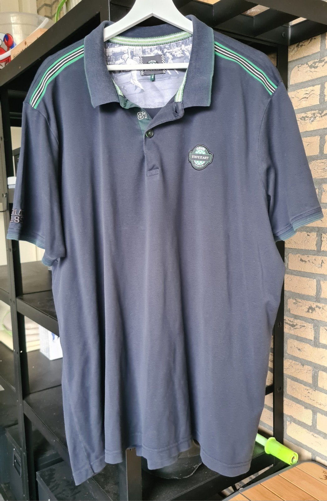 State of Art Le Mans Classic Polo Shirt 4XL, State of Art, Blauw, Overige maten, Ophalen of Verzenden
