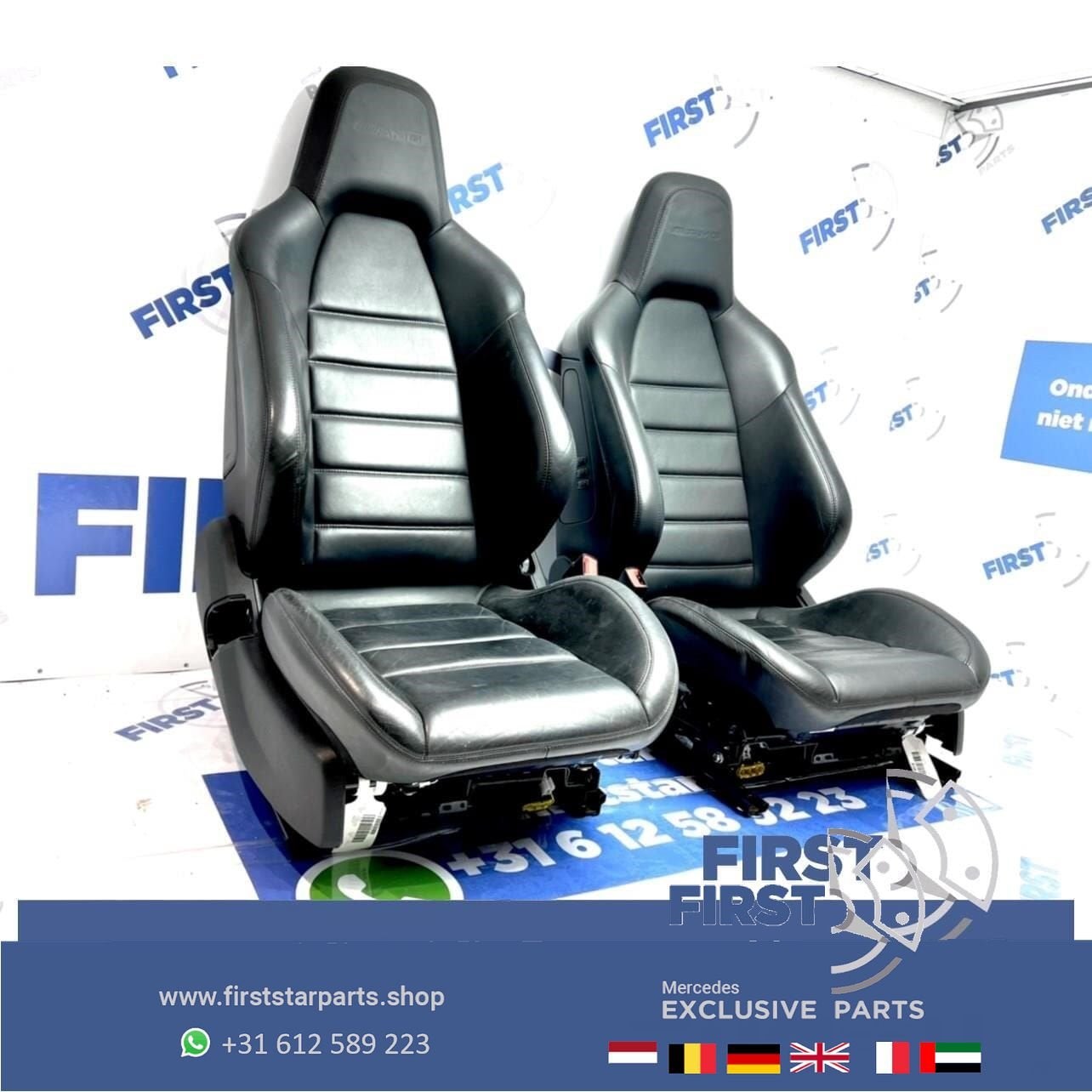 W204 C63 AMG interieur Mercedes C Klasse 63 kuip stoelen bek, Auto-onderdelen, Interieur en Bekleding, Gebruikt, -, Ophalen of Verzenden