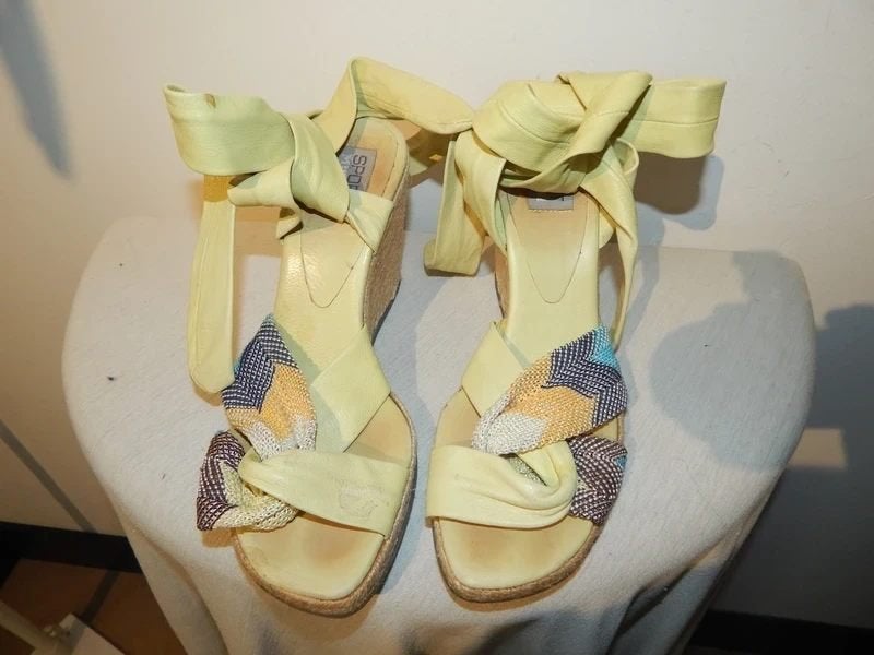 Missoni sandalen zacht leer wikkel banden aztec band 38, Overige kleuren, Verzenden, Sandalen of Muiltjes, Zo goed als nieuw