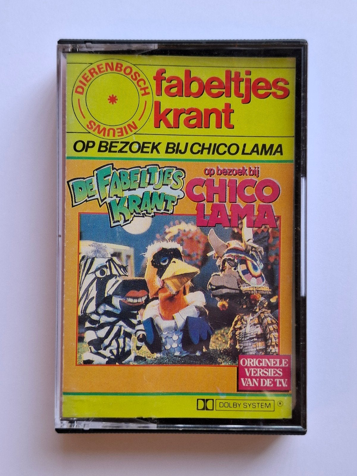 De Fabeltjeskrant - Op bezoek bij Chico Lama (Cassette), Cd's en Dvd's, Ophalen of Verzenden, Gebruikt, 1 bandje