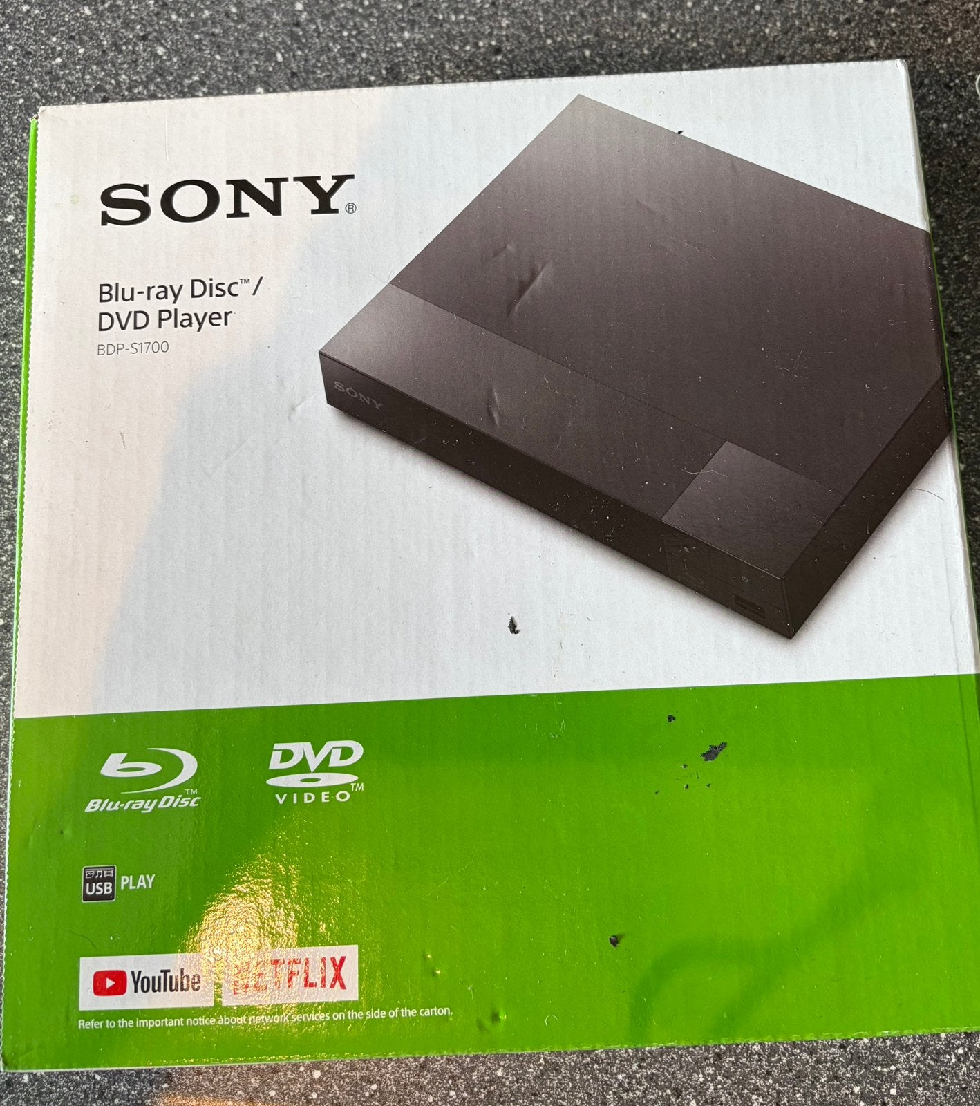 Sony BDP-S1700 Blu-ray speler - Full HD, Triluminos Kleuren, Ophalen of Verzenden, Zo goed als nieuw, Sony