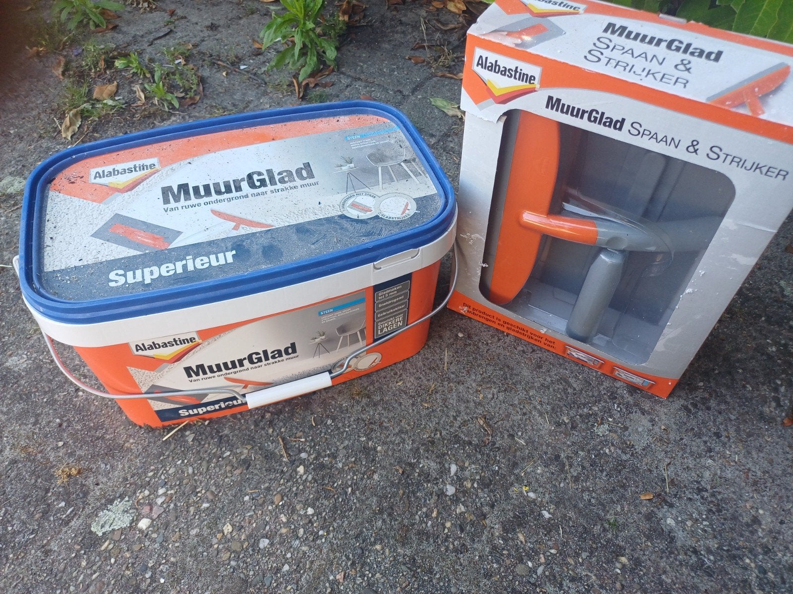 Alabastine MuurGlad Superieur & Spaan/Strijker Set, Ophalen, Nieuw, Overige typen