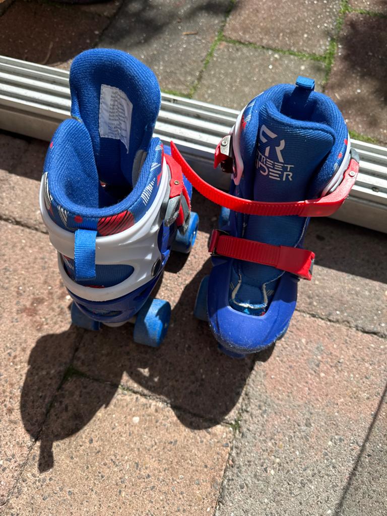 Verstelbare rolschaatsen voor kinderen - Maat 31-34, Kinderen, Ophalen of Verzenden, Verstelbaar, Gebruikt