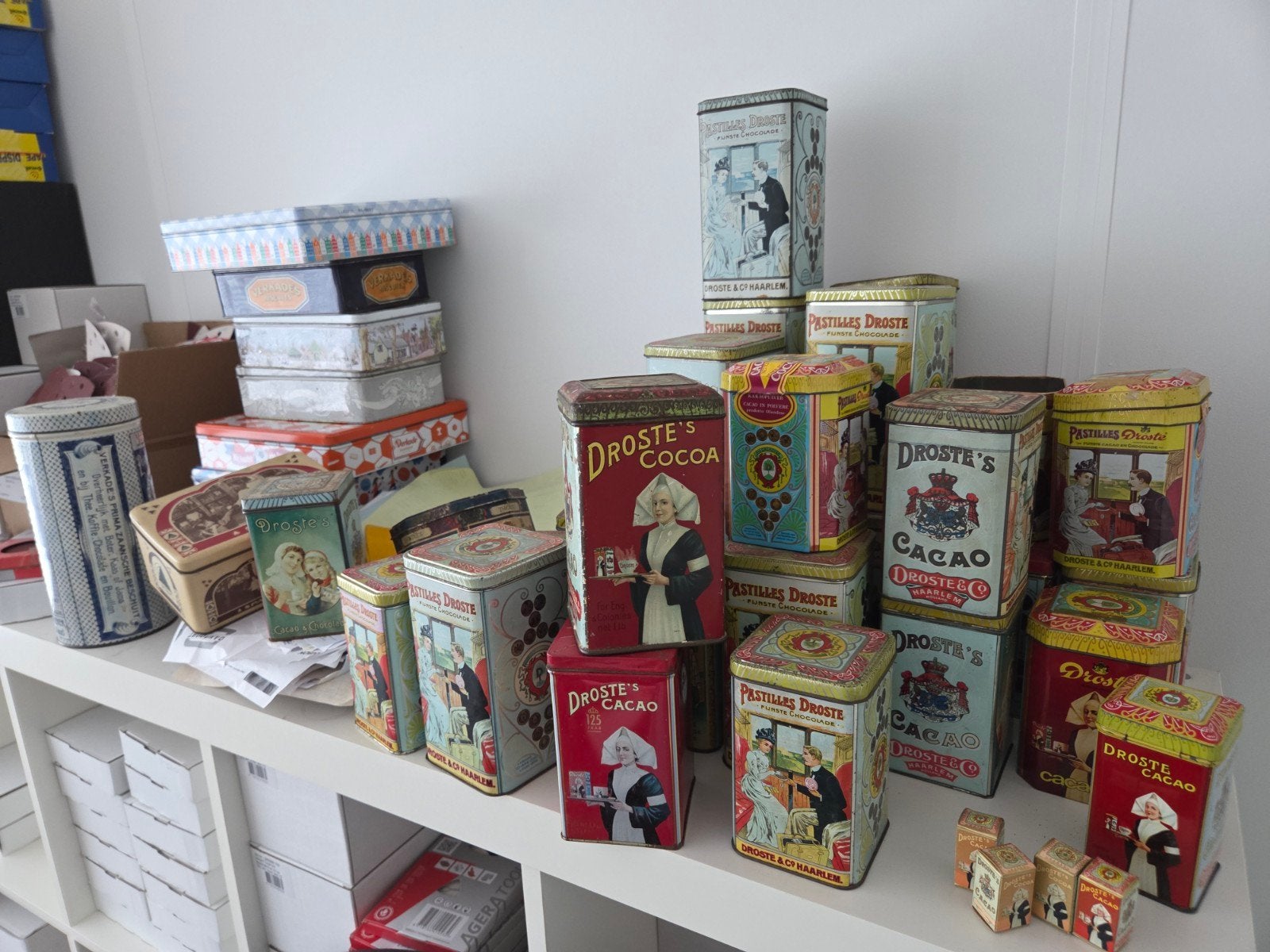 Partij oude blikken - Koopje nu alles voor 25 euro!, Verzamelen, Blikken, Ophalen of Verzenden