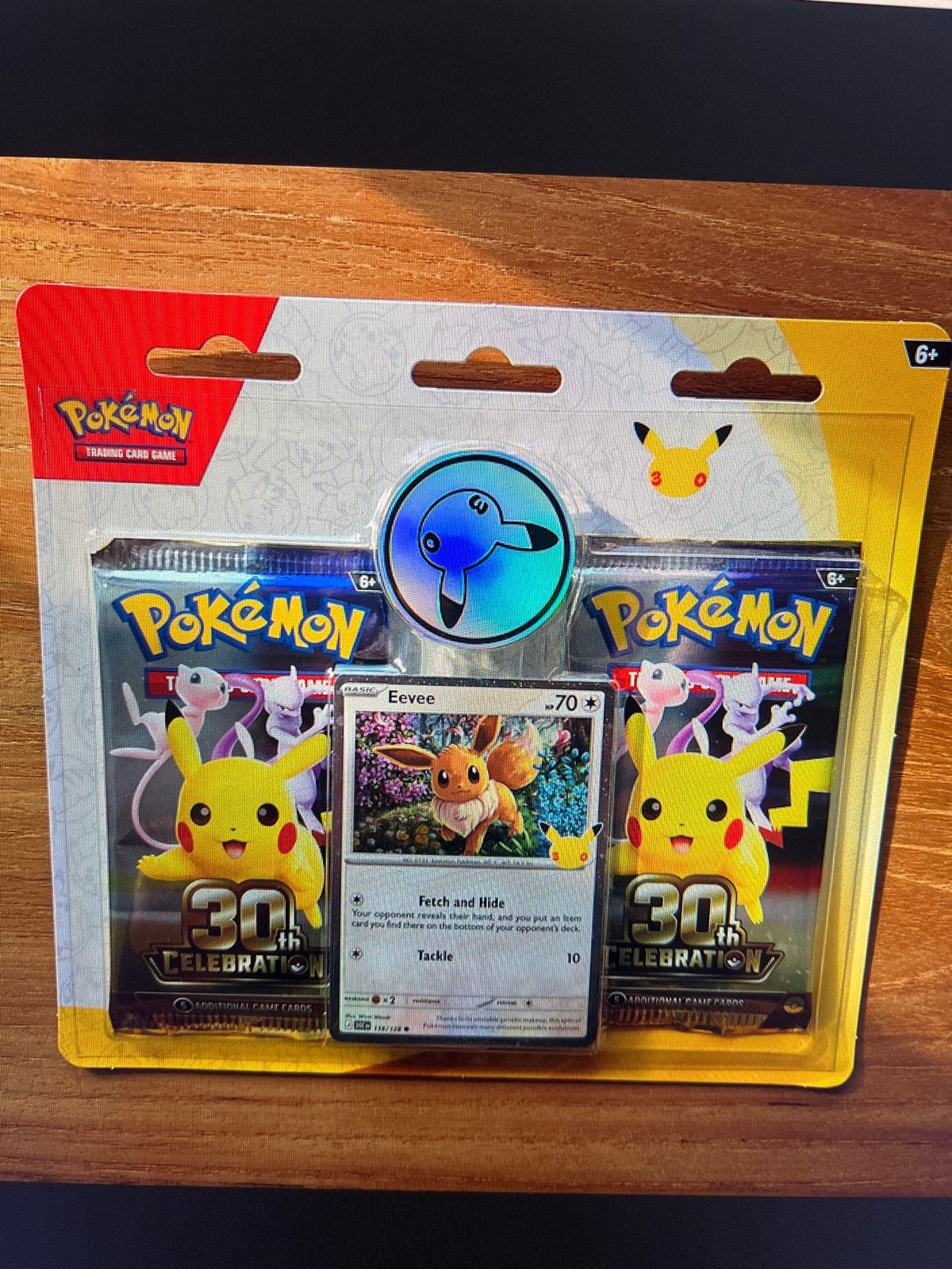 Pokémon Celebrations 2 pack  Eevee kaart, Ophalen of Verzenden, Nieuw, Booster