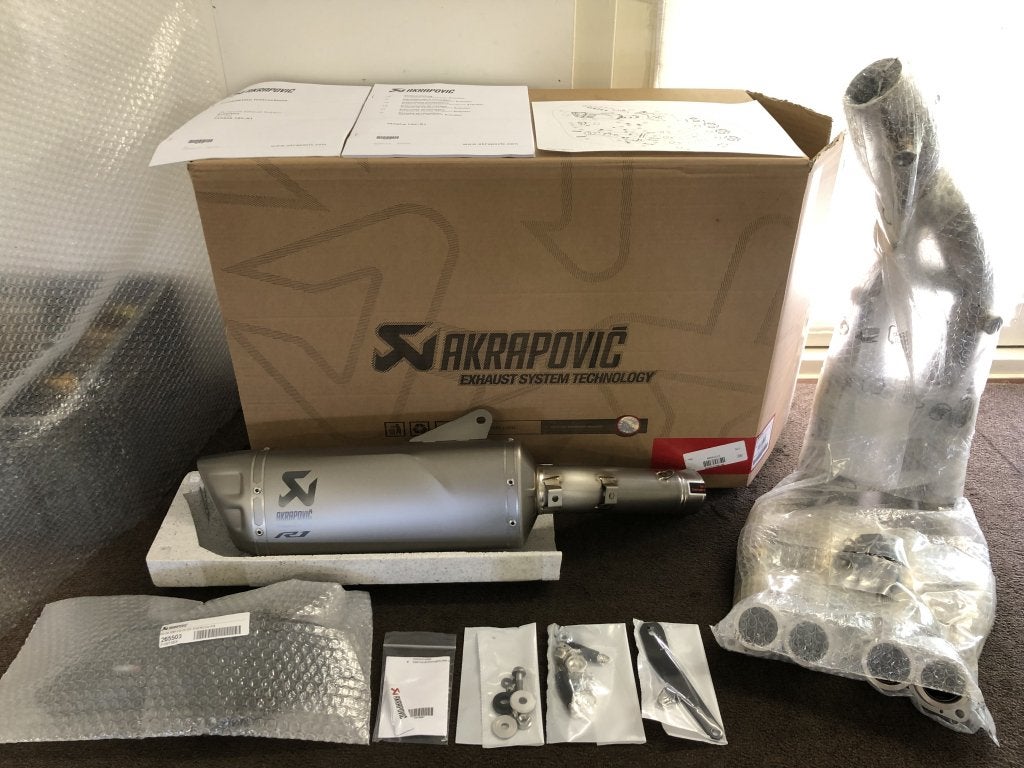 Akrapovic Evolution uitlaatsysteem YZF-R1 YZFR1 R1 2015-2022, Motoren, Onderdelen | Yamaha, Verzenden, Nieuw, Info@yamaha-motor.de