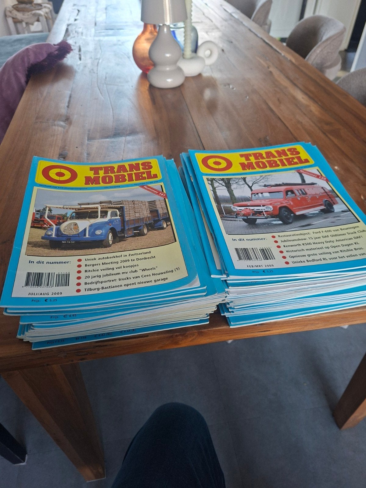 Partij Transmobiel vrachtauto tijdschriften vanaf 1996, Ophalen of Verzenden, Zo goed als nieuw, Overige typen