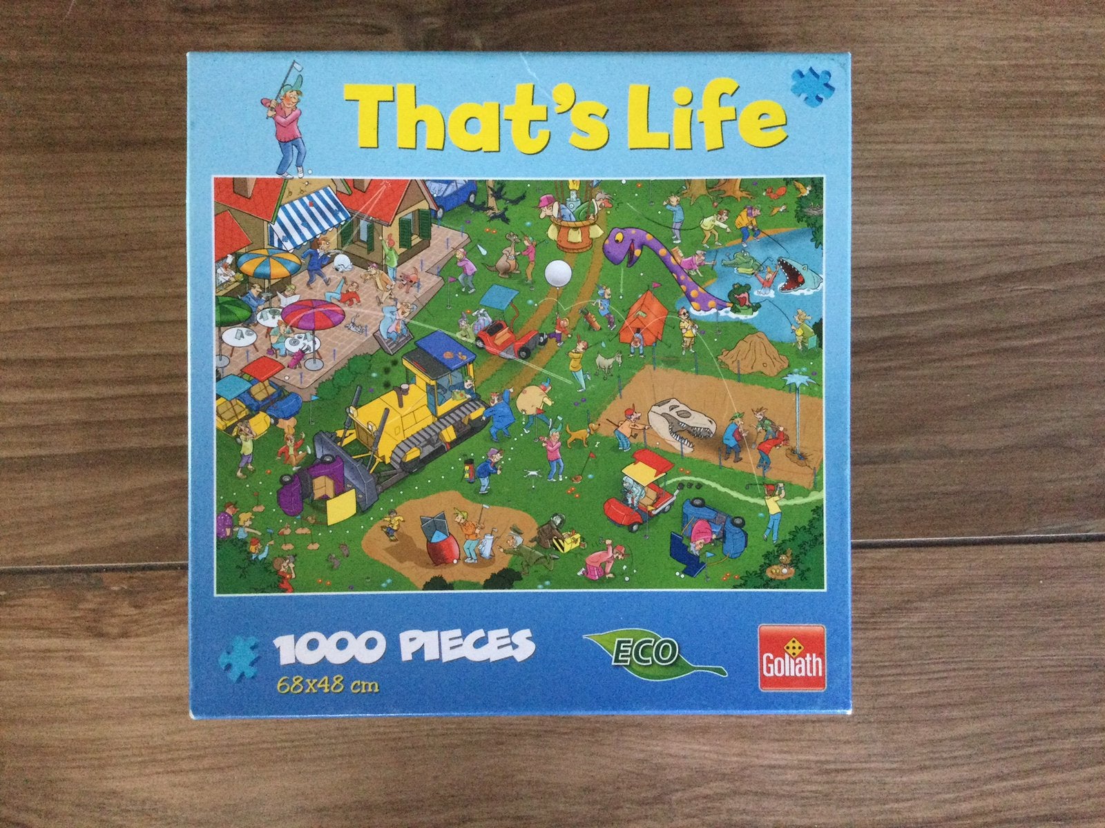 That’s life 1000stukjes  Golf #71388 compleet, Ophalen of Verzenden, 500 t/m 1500 stukjes, Zo goed als nieuw, Legpuzzel