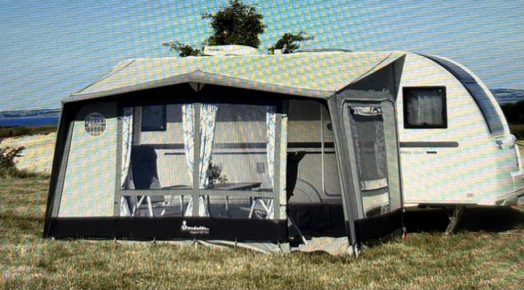 Deeltent isabella, Caravans en Kamperen, Voortenten en Luifels, Ophalen, Gebruikt, Ten Cate All Season 200g/m2, Isabella