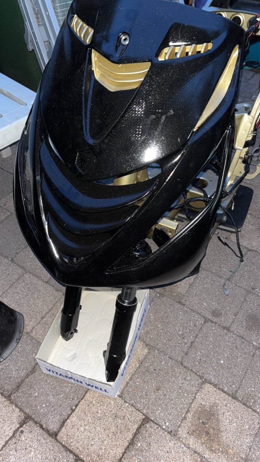 Piaggio Zip 125-180cc project met Hexagon blok en onderdelen, Tweetakt, Gebruikt, Zip, Ophalen of Verzenden