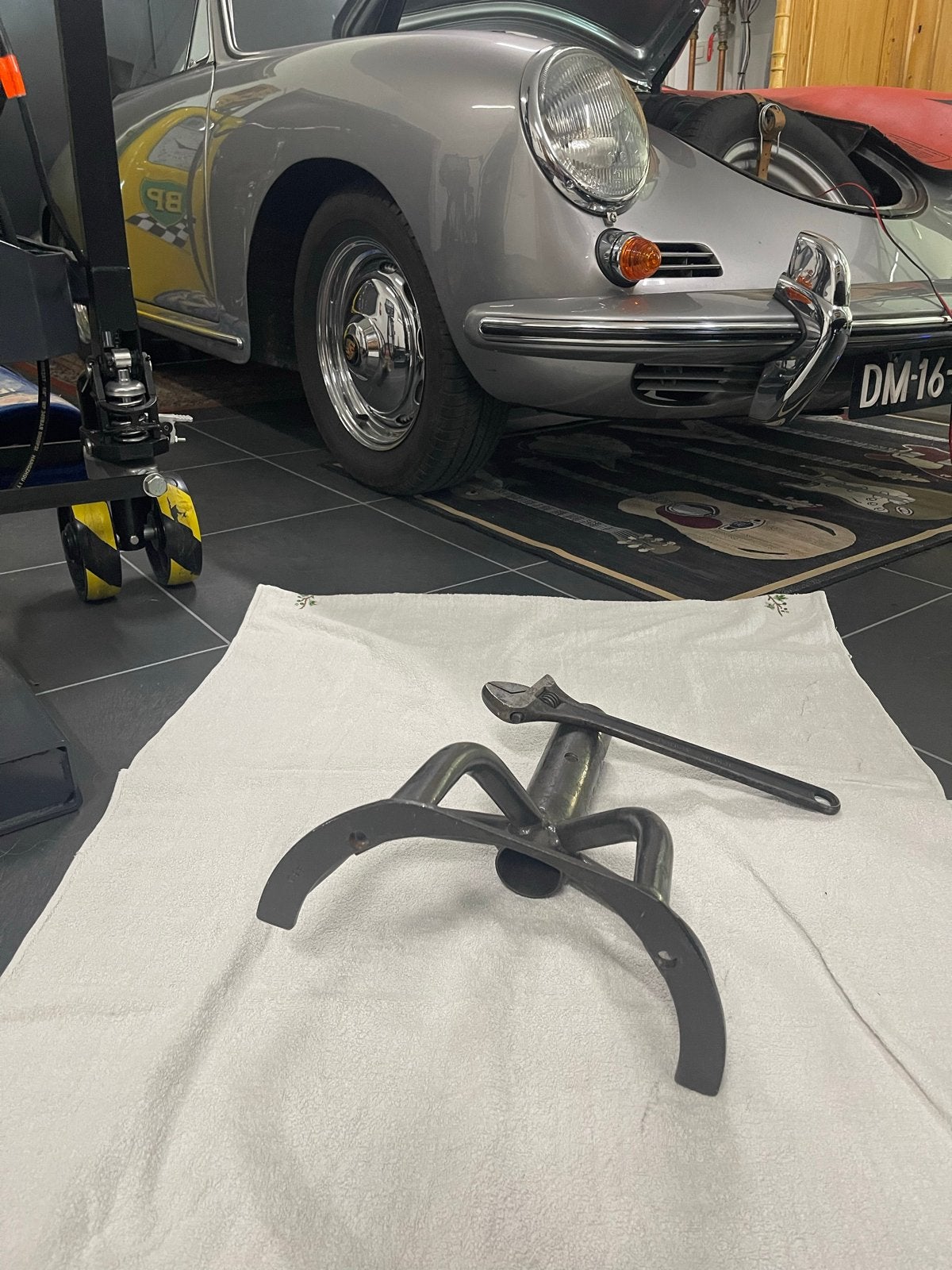 Porsche 356 motor bok steun (ook voor Kever), Ophalen of Verzenden, Gebruikt, Porsche