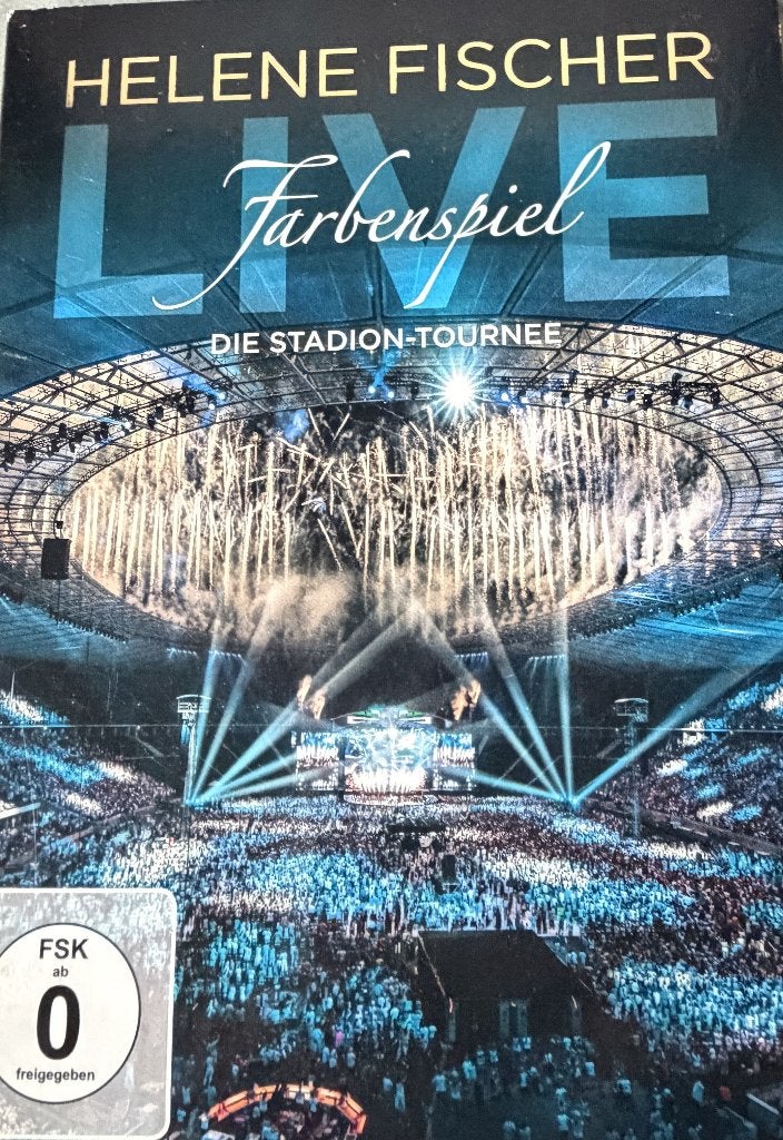 Helene Fischer Farbenspiel Die Stadion-tournee DVDLive  die, Alle leeftijden, Verzenden, Zo goed als nieuw, Muziekvideo's