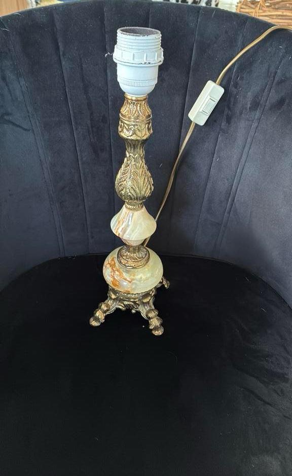 Vintage tafel lamp, Huis en Inrichting, Lampen | Tafellampen, Ophalen of Verzenden, Zo goed als nieuw, Minder dan 50 cm