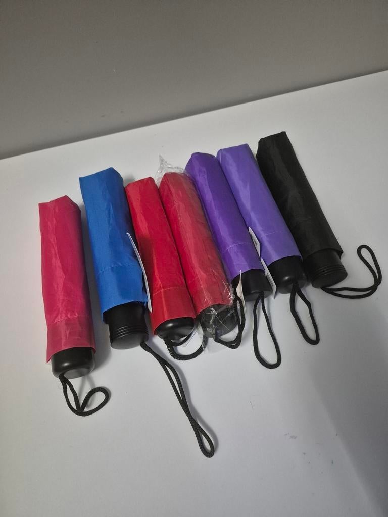 Partij paraplu's 7 stuks, Sieraden, Tassen en Uiterlijk, Paraplu's, Ophalen of Verzenden, Nieuw