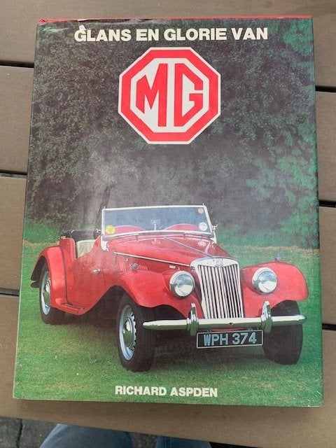 MG oldtimerboek, Boeken, Auto's | Boeken, Ophalen of Verzenden, Zo goed als nieuw, Overige merken