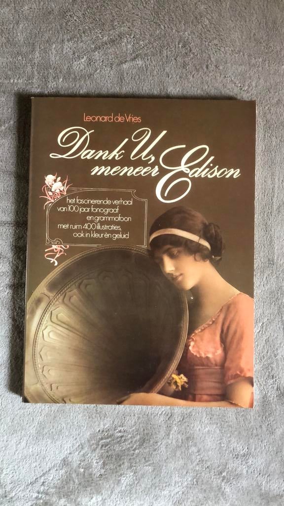 Leonard de Vries.  Dank u meneer, Edison, Ophalen of Verzenden, Zo goed als nieuw, Artiest