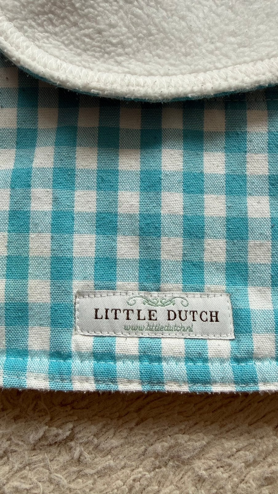 Little Dutch blauwe wiegdeken, Ophalen of Verzenden, Gebruikt, Deken