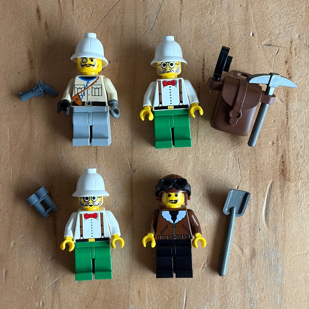 vintage LEGO Adventurers minifigures, Ophalen of Verzenden, Gebruikt, Minifiguur, Lego