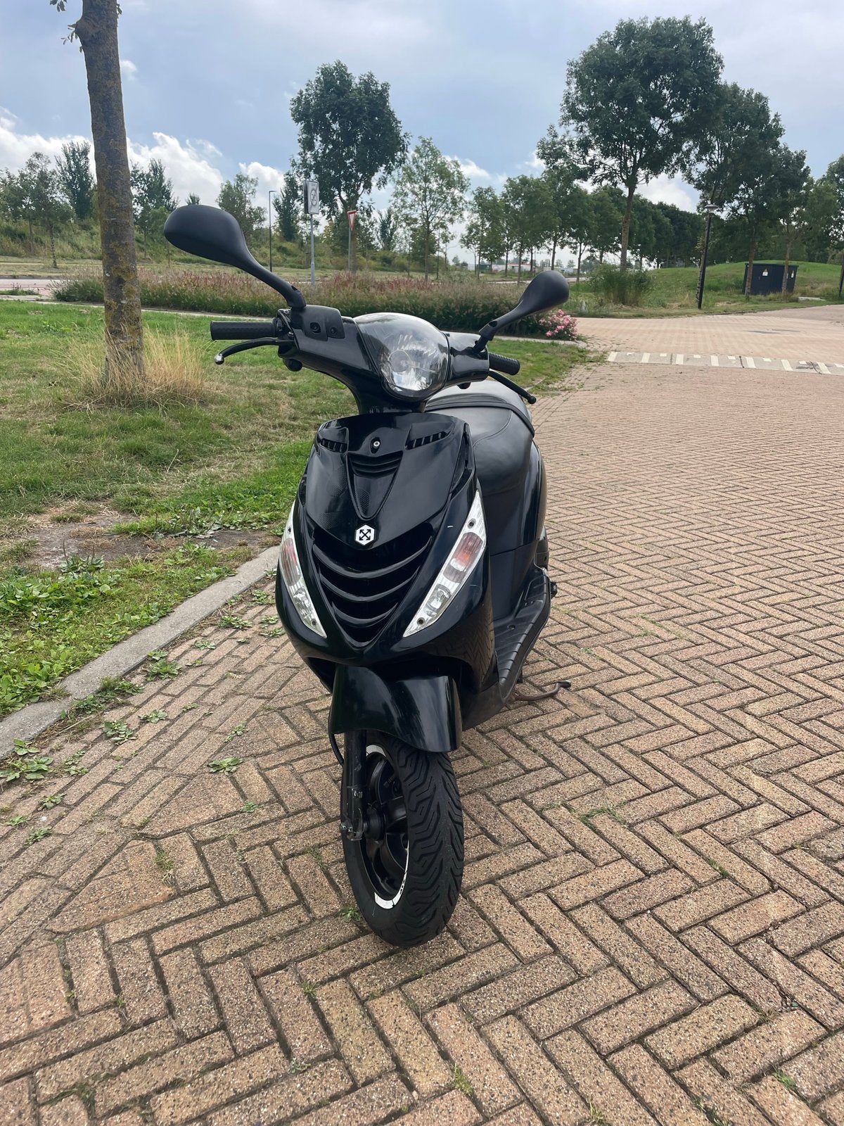 80cc zip met WOK, Fietsen en Brommers, Ophalen, Gebruikt, Benzine, Piaggio
