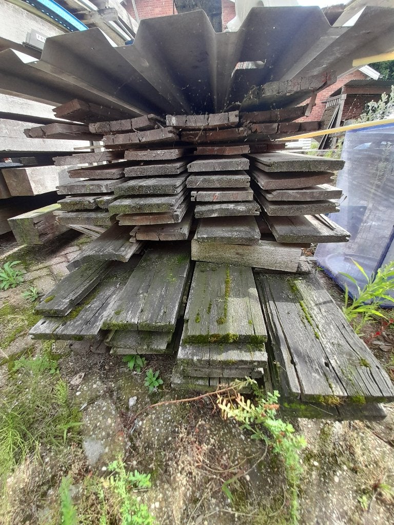 Balken en planken, Ophalen, Gebruikt, Balk, Vuren