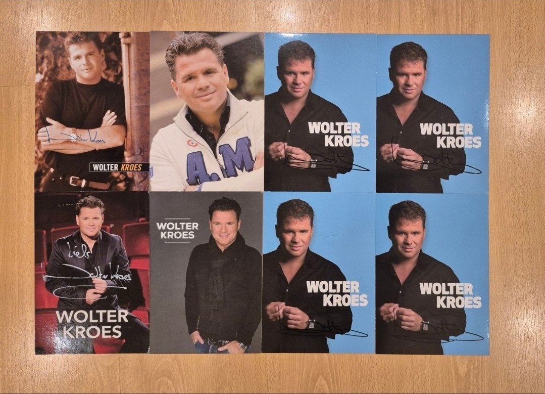 Gezocht Fotokaarten & cassettebandje Wolter Kroes, Verzamelen, Ophalen of Verzenden, Zo goed als nieuw, Foto of Kaart