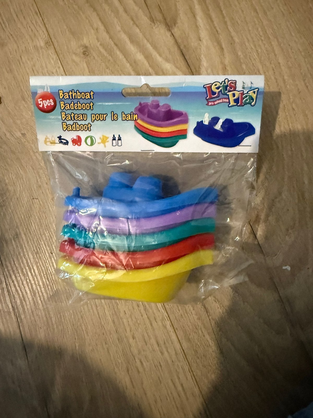 5-delige set badbootjes voor kinderen - Let's Play, Ophalen of Verzenden, Nieuw, Speelgoedboot, Overige merken
