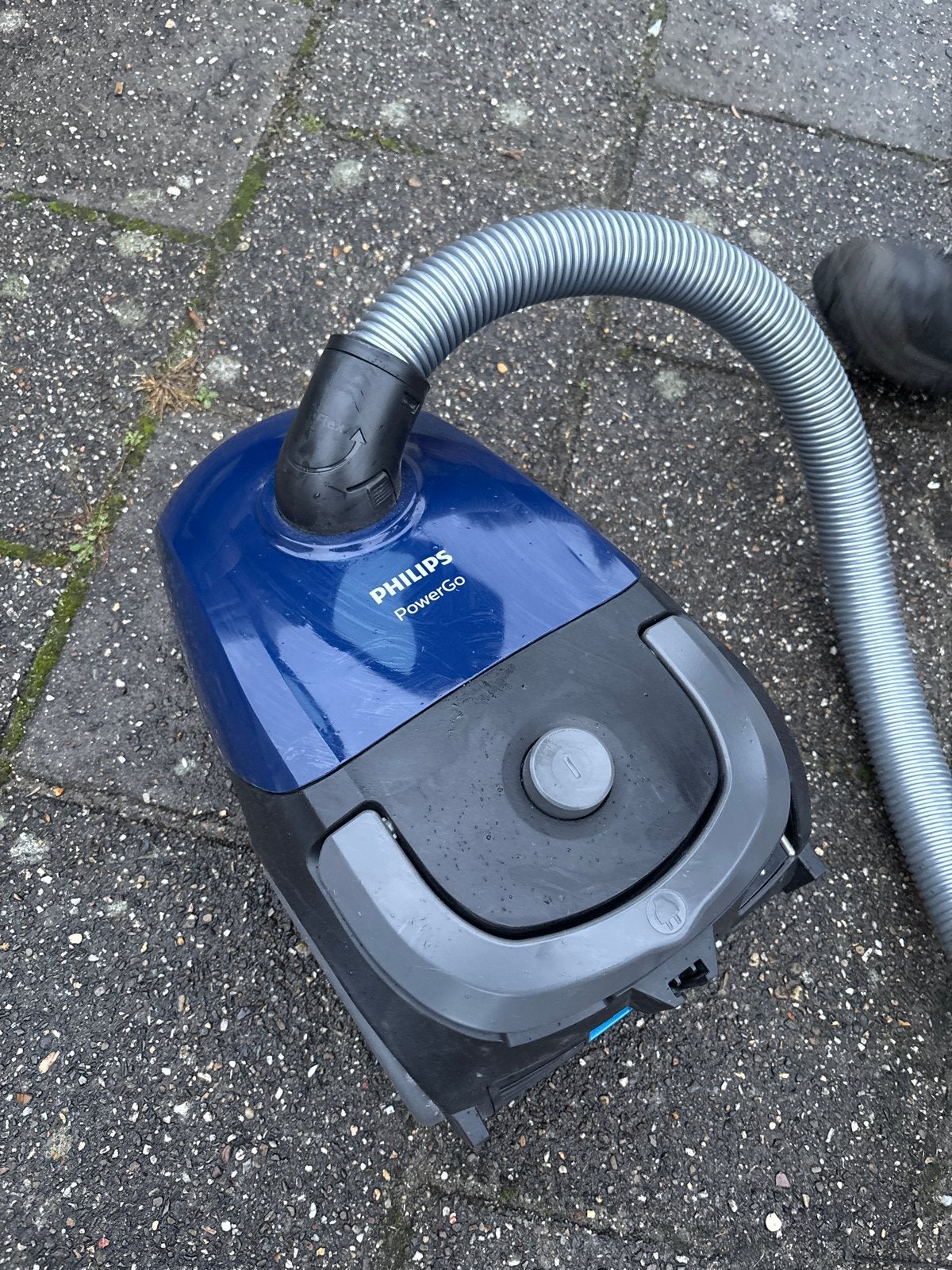 Philips PowerGo FC8240 Stofzuiger met steel, Stofzak, Gebruikt, Philips, Ophalen of Verzenden