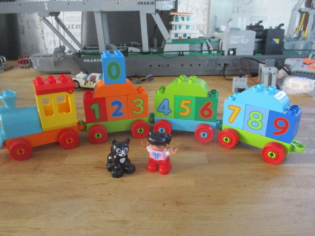 DUPLO GETALLENTREIN, Overige thema's, Ophalen of Verzenden, Zo goed als nieuw, Duplo