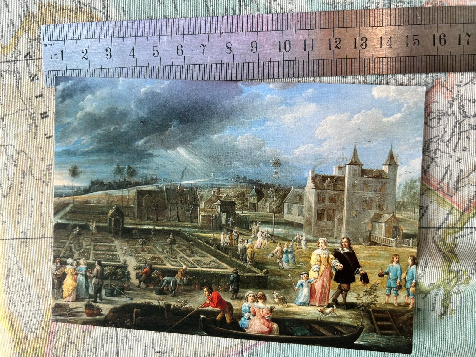 176. Kunstkaart David Teniers de Jongere, Verzamelen, Ansichtkaarten | Themakaarten, Ongelopen, 1980 tot heden, Ophalen of Verzenden