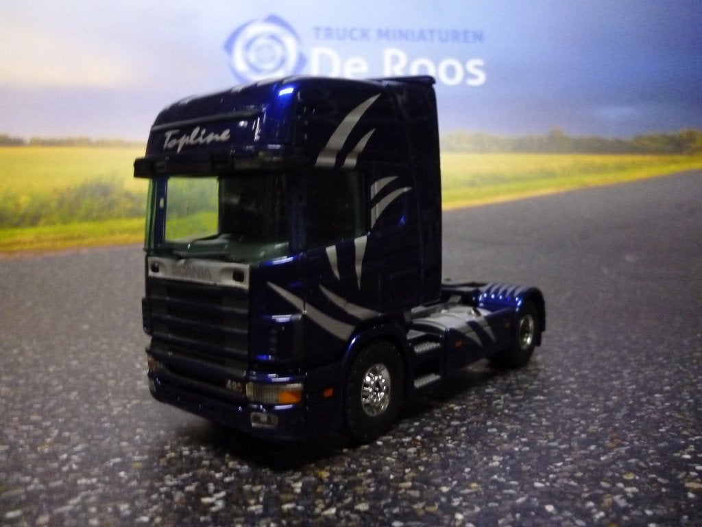 Tekno Scania R4 Silver edition met certificaat, Ophalen of Verzenden, Nieuw, Bus of Vrachtwagen, Tekno