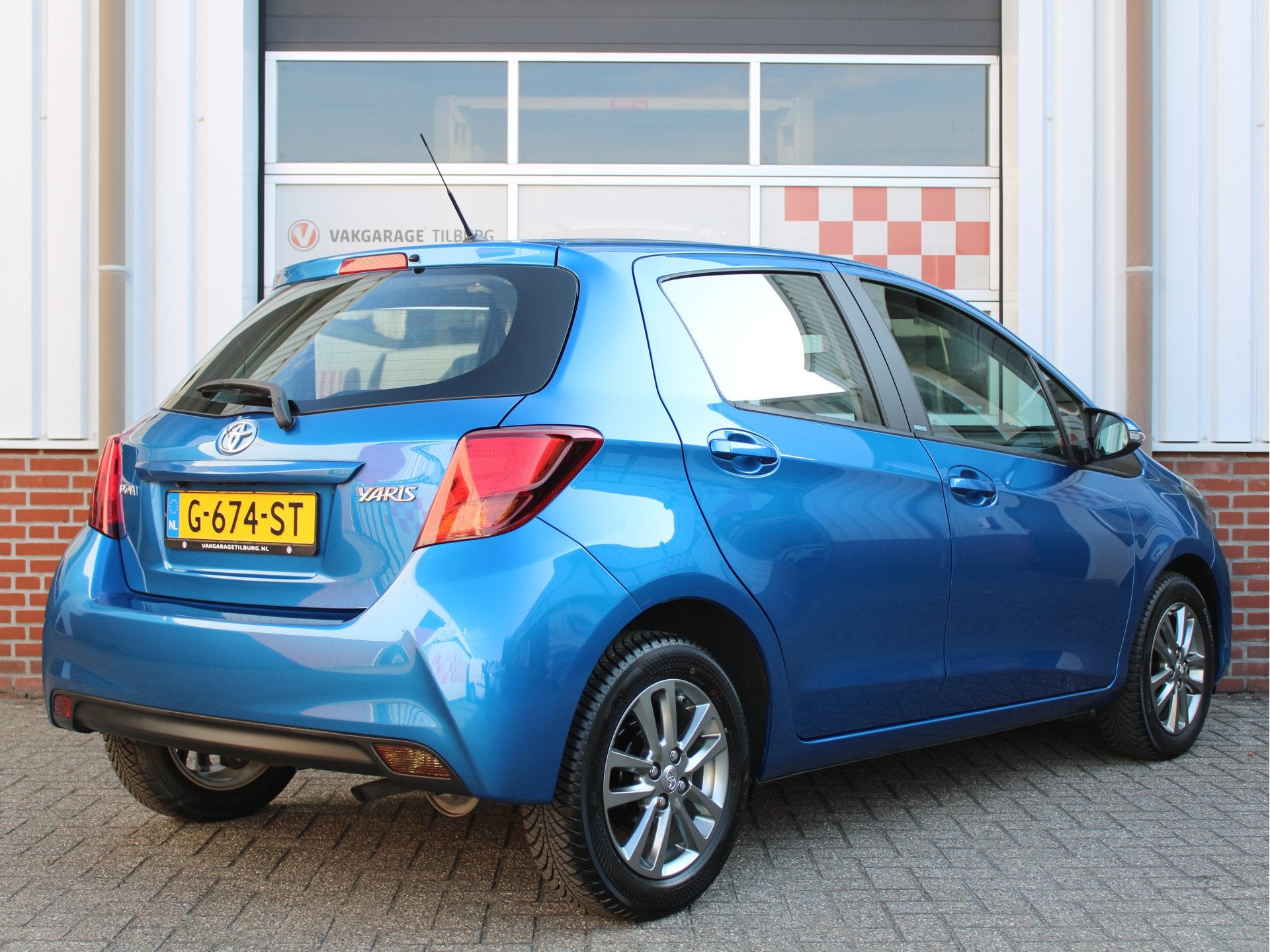 Toyota Yaris 1.0 VVT-i Aspiration Edition S /15'LM/AIRCO/Cam, Auto's, Stof, Euro 6, Blauw, USB
