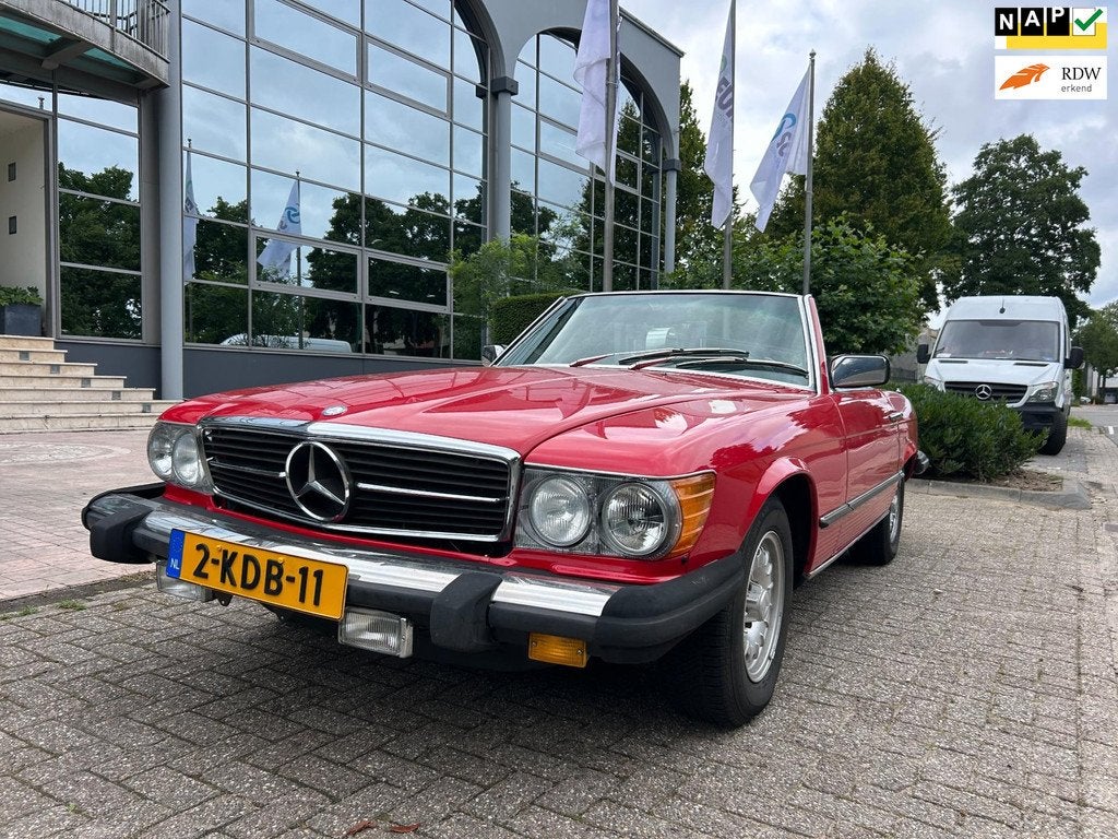 Mercedes-Benz SL-klasse 450 SL roadster aut , hardtop,nieuwe, Auto's, Automaat, Cabriolet, 4500 cc, Open dak