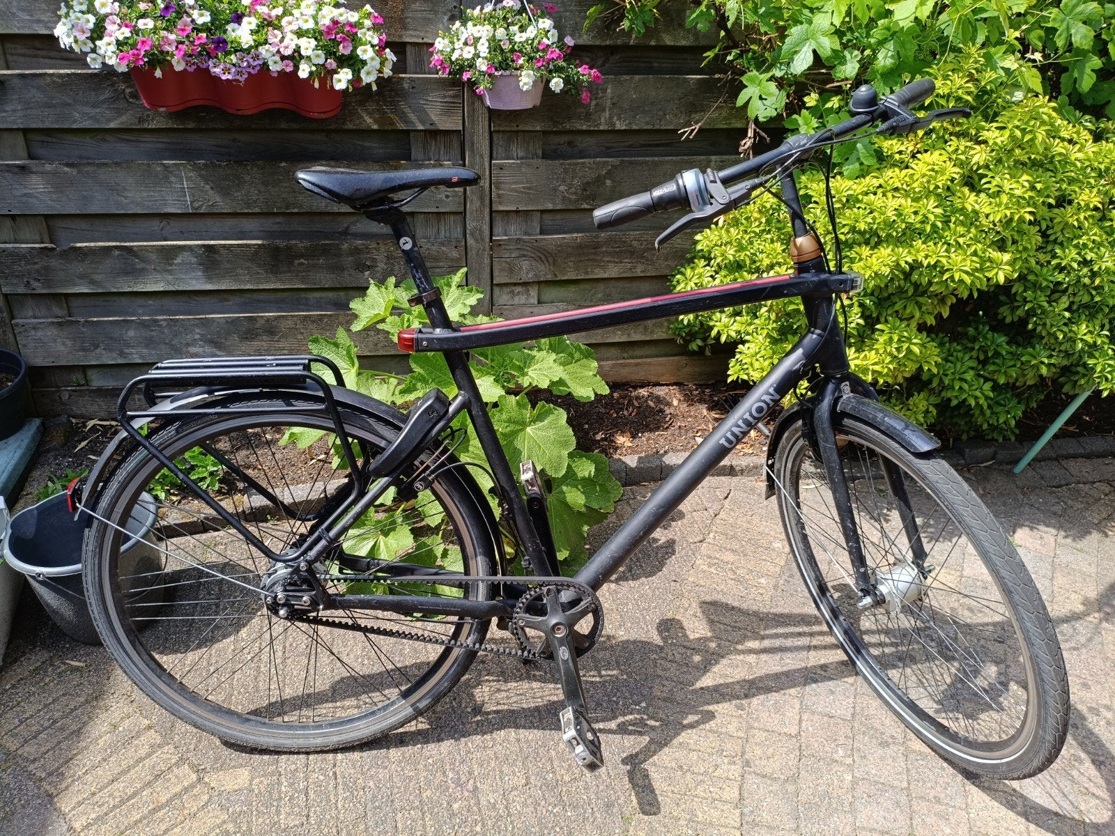 Union Lite met Shimano Nexus 8 en Magura hydraulische remmen, Fietsen en Brommers, Fietsen | Heren | Herenfietsen, Gebruikt, Velgrem