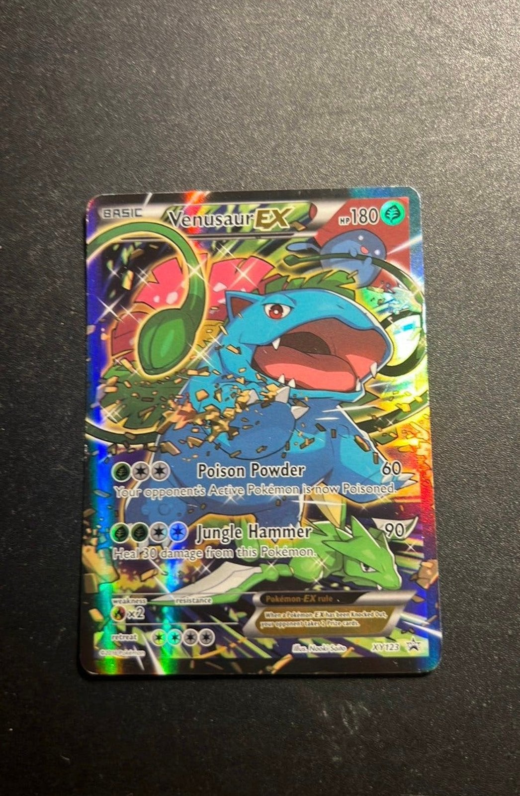 Venusaur EX xy123, Ophalen of Verzenden, Gebruikt