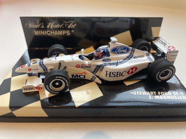 Stewart Ford SF02 J. Magnussen 1998, Ophalen of Verzenden, Zo goed als nieuw, Formule 1