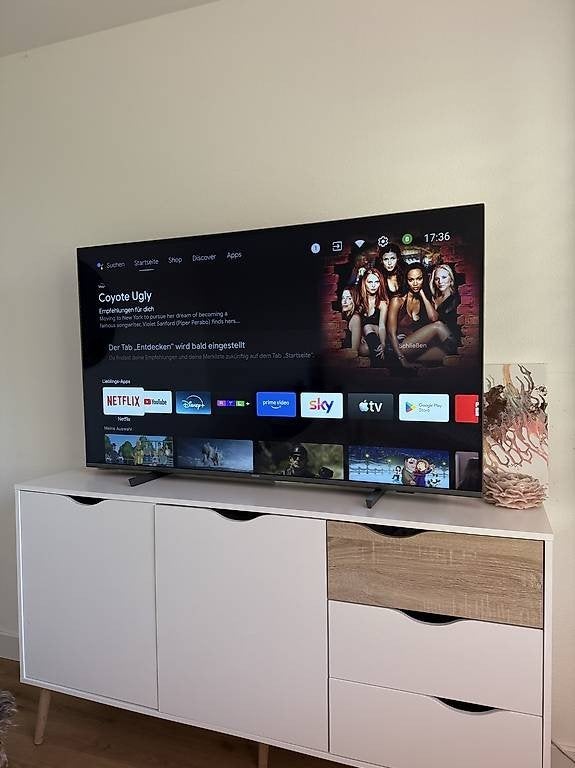 43 inch Philips 4k ambilight UHD smart tv., Ophalen, Philips, 50 Hz, 100 cm of meer
