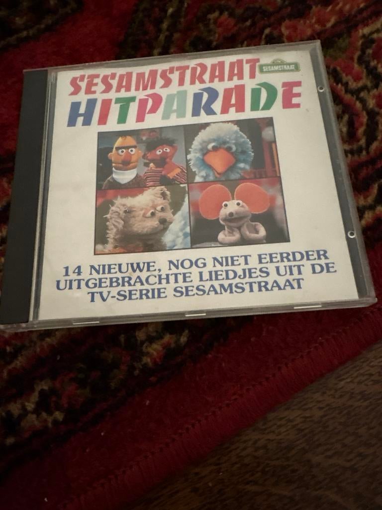 Sesamstraat Hitparade CD - 14 Liedjes ZGAN, Ophalen of Verzenden, Gebruikt, Muziek, Tot 2 jaar