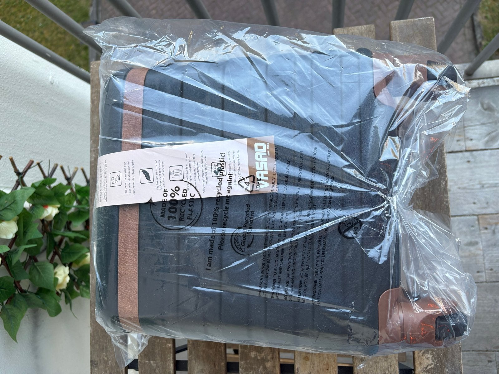 Vasad Handbagage Koffer/Trolley - Nieuw in verpakking, Hard kunststof, Nieuw, Minder dan 50 cm, Ophalen of Verzenden
