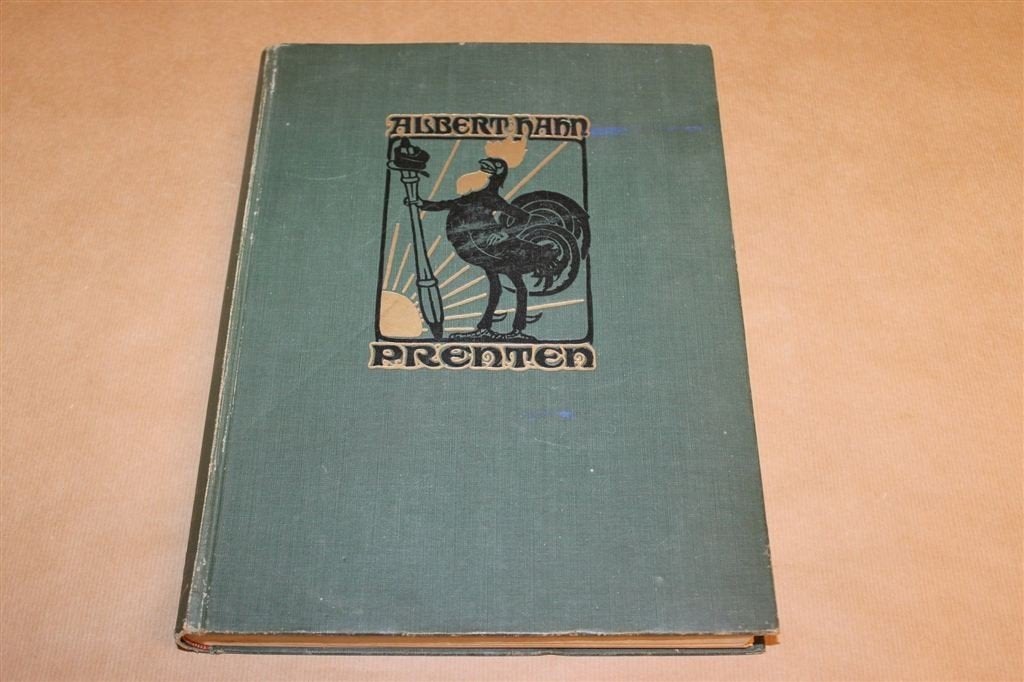 Prenten van Albert Hahn — Politieke Prentkunst Antiek 1928, Ophalen of Verzenden, Gelezen
