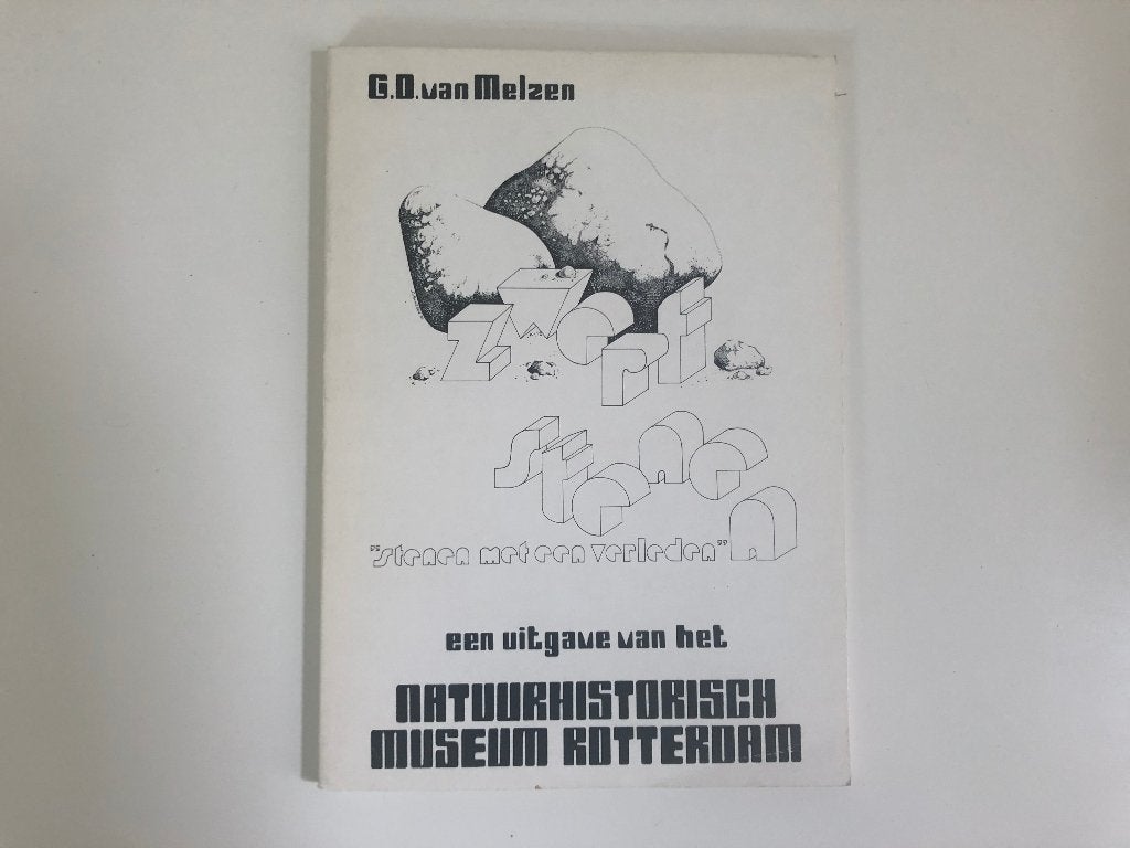 B424 Zwerfstenen Stenen met een verleden. Van Melzen, Boeken, Ophalen of Verzenden, Gelezen, Natuur algemeen