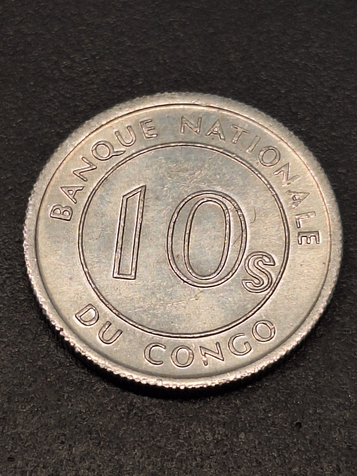 Congo 10 sengi 1967, Ophalen of Verzenden, Overige landen