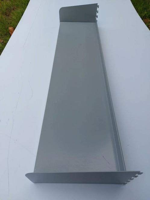 Mooie metalen legborden 100 x 25 - inhaakbord, Ophalen, Gebruikt