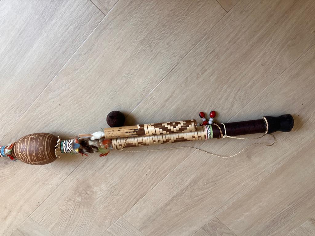 Blaaspijp uit Peru, Ophalen of Verzenden