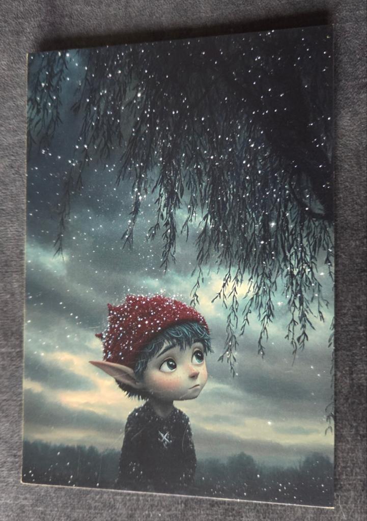 Elfje in de sneeuw, Verzenden, 1980 tot heden, Ongelopen, Kinderen
