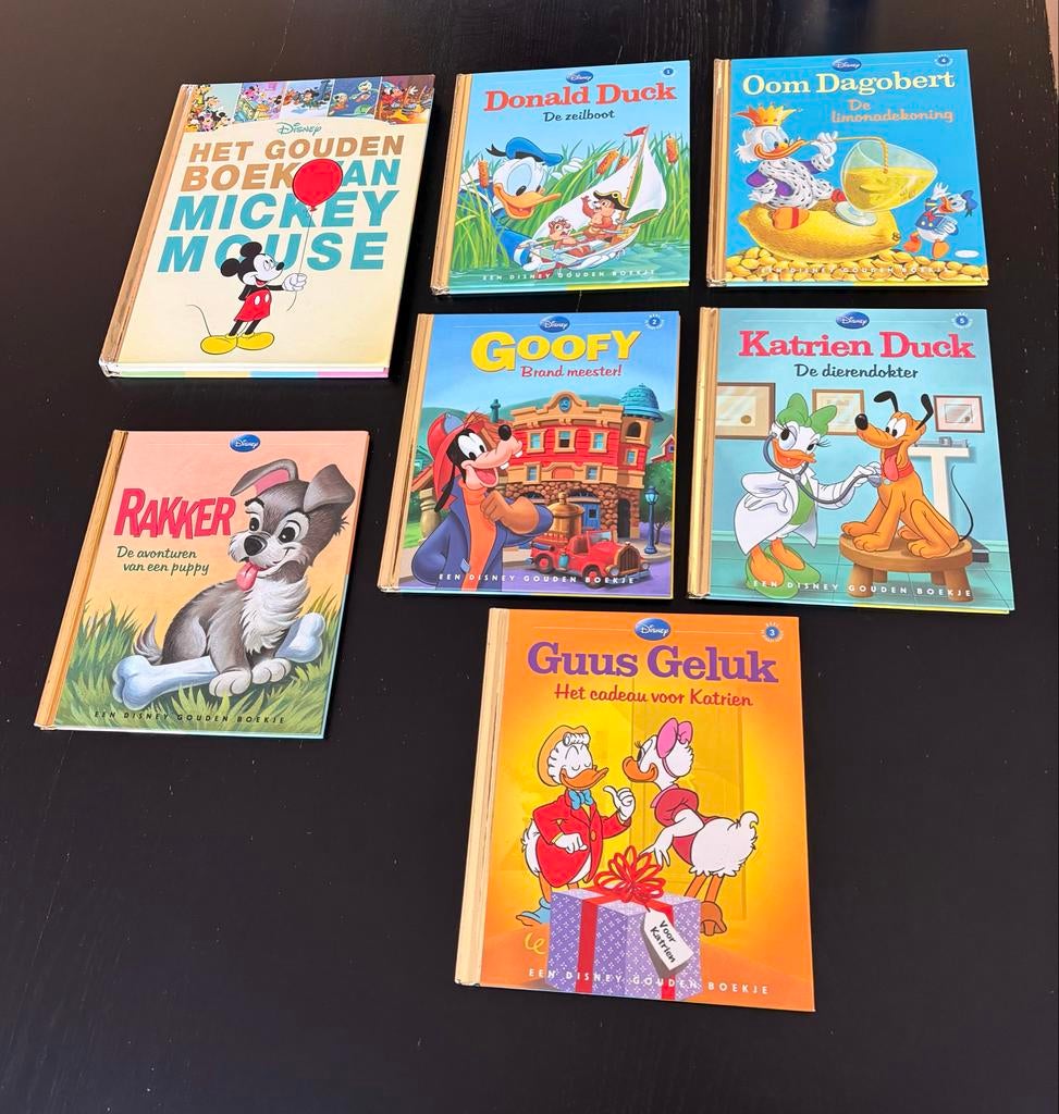 Disney Gouden Boekjes Set - 7 Stuks, Ophalen of Verzenden, Gelezen