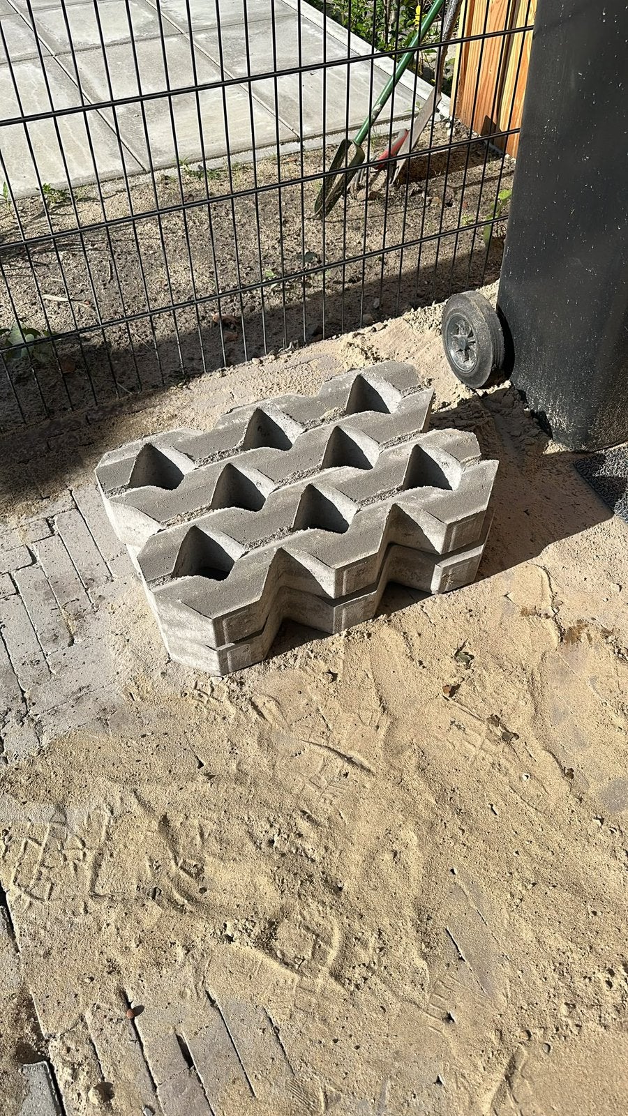 Grasbetontegel - 2 stuks, Ophalen, Nieuw