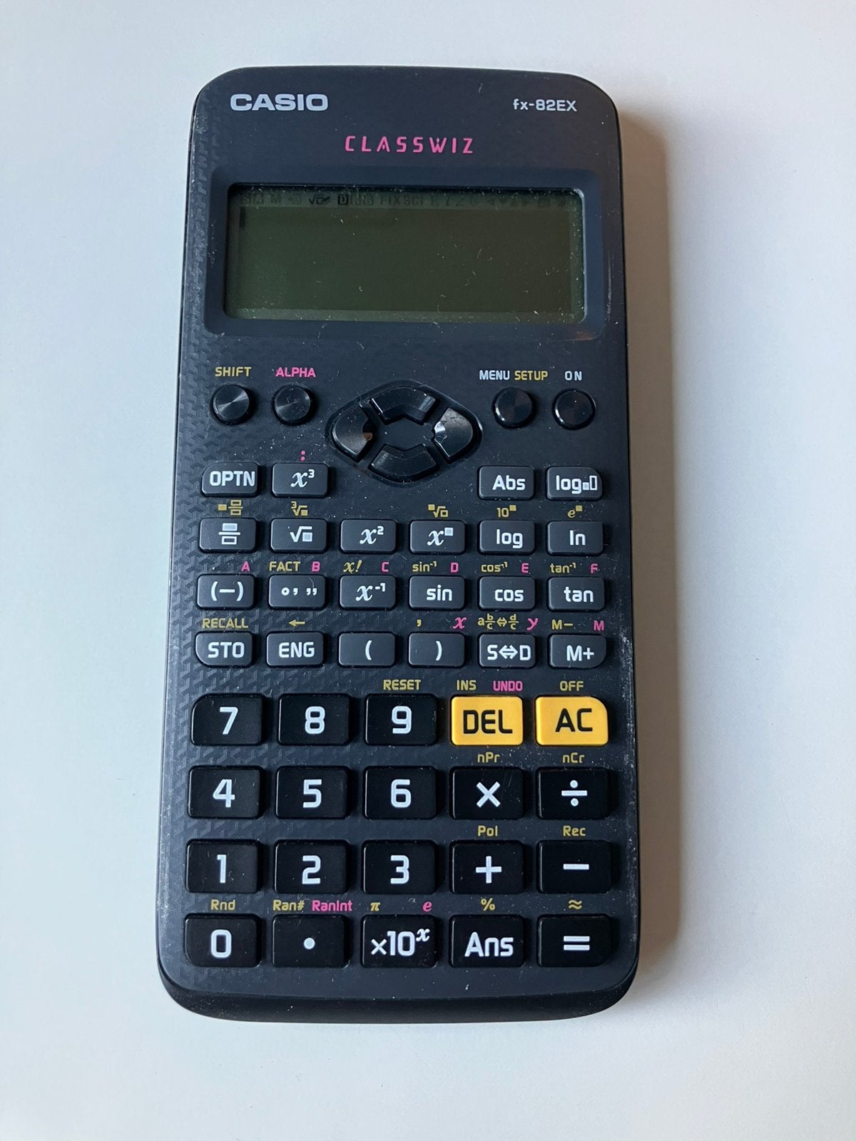 Casio fx-82EX rekenmachine, Diversen, Rekenmachines, Ophalen of Verzenden, Zo goed als nieuw